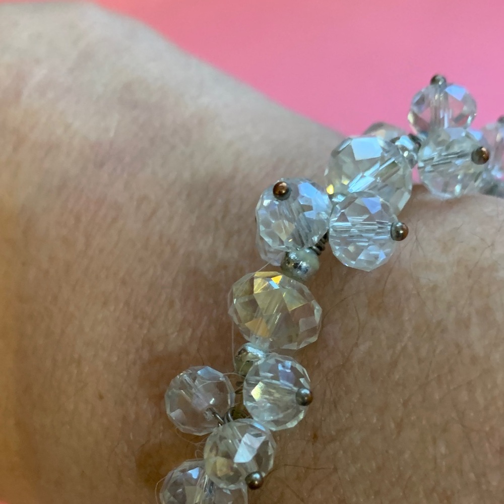 Elegant Crystal Beaded Bracelet